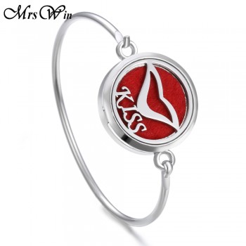 Tree of Life Locket Bracelet Bangle Christmas Stainless Steel Essential Oil Diffuser Perfume Aromatherapy Aromatherapy Bracelet