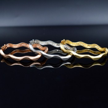 ZEADear Jewelry Vintage Jewelry Copper Dubai Open Cuff Bangles Bracelets Water Drop For Women Girl For Party Daily Wedding Daily