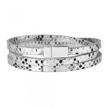 Kirykle Fashion Jewelry Simple style multilayer Wrap leather bracelet High Quality  Magnet Bracelets  For Women Cuff Gift