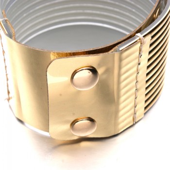 MOON GIRL Fashion Women Bracelets Party Nightclub Jewelry Leather Wrap Bracelet amp; Bangles Vintage Maxi Jewelry