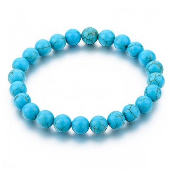CHICVIE Natural Stone Strand Femme Bracelets With Stones Casual Men Jewelry White Beads DIY Bracelets amp; Bangles for Women 2018