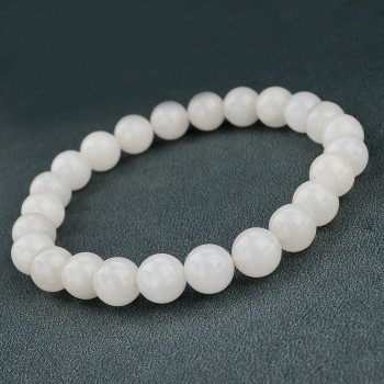 CHICVIE Natural Stone Strand Femme Bracelets With Stones Casual Men Jewelry White Beads DIY Bracelets amp; Bangles for Women 2018