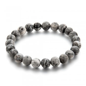 CHICVIE Natural Stone Strand Femme Bracelets With Stones Casual Men Jewelry White Beads DIY Bracelets amp; Bangles for Women 2018