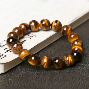 Fashion 5A Natural Tigers eye Stone Bracelets amp; Bangle for Women and Men Bracelets Gift Beads Bracelets Accessories Wholesale