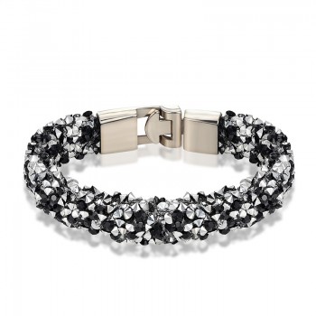 JANEYACY Brand 2017 New Fashion Crystal Bracelet Men Bracelet Women Bracelet Best Gift 1-10 Color