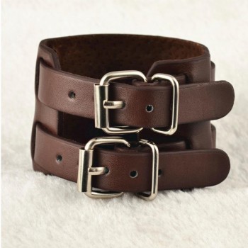 Leather Men Cuff Wrap Punk Bracelet amp; Bangles Gifts Wristband Belt.Johnny Depp Fashion Band Pulseira Masculina Male Bijoux