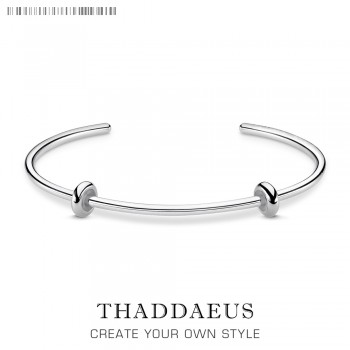 Bracelet Bangles Bead and Charm Carrier Fashion Karma Jewelry Gift For Women Men,2018 Brand New Good In 925 Sterling Silver