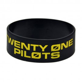 1pc Classic Decoration Bracelet Twenty One Pilots Trench Silicone Wristband Music Fans Souvenirs
