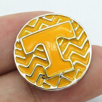 Fashion Hot Football team NCAA 18MM snap buttons fit snap bracelet snap jewelry wholesale KZ1389