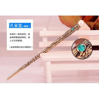2016 Retro Nature peals simple Hair stick Bob Handmade vintage Women jewelry Chinese hair stick Gift
