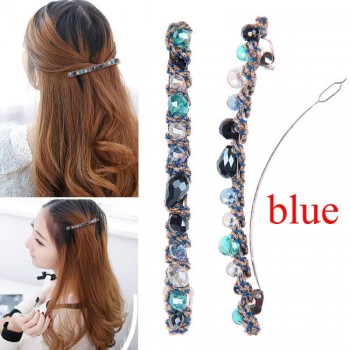iMucci Women Rhinestone Crystal Hairpin Barrette Hair Clip