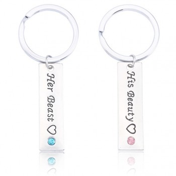 2 Pcs/Set Puzzle Letter Youre My Person Couple Keychain Lovers BBF Key Chain Holder Love Heart Best Friends Christmas Gifts
