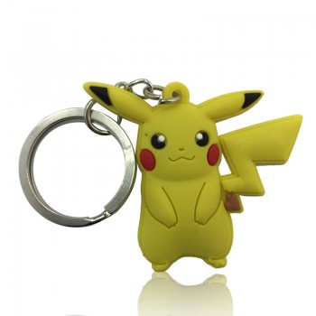 1pcs Avengers Super Mario Mickey Troll Cartoon Figure Key Chain PVC Anime Key Ring Kid Toy Pendant Keychain Key Holder Xmas Gift