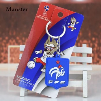 Football CR7 C.RONALDO Messi Bale Salah Sanchez Keychain Soccer Spain World Cup Europes Football leagues Key Chains Mens Gift