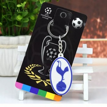 Football CR7 C.RONALDO Messi Bale Salah Sanchez Keychain Soccer Spain World Cup Europes Football leagues Key Chains Mens Gift