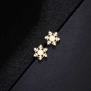 CACANA Stainless Steel Sets For Women Snow Shape Necklace Bracelet Earring Jewelry Lovers Engagement Jewelry S193