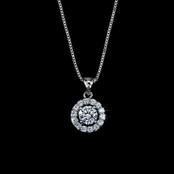 Top Quality Exquisite Women Wedding Necklace Earring Ring Jewelry Set silver plated silver Plated Zircon Crystal