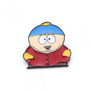 P2345 Dongmanli Cartoon South Park Figure Metal Enamel Brooch Pin Denim Jacket Shirt Enamel Pin Badge Jewelry Gift for Girl Boy