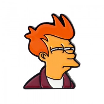 Animated Series ! Cartoon Collection Rick Morty Three Bear Hey Arnold Simpson Futurama Philip J. Fry Addams Enamel Brooch Pin