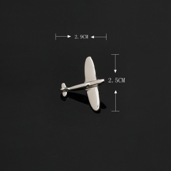 i-Remiel Maple Leaf Smiling Face Aircraft Brooch 2018 Mens Suit Lapel Pins Brooches Butterfly Jewelry Shirt Collar Accessories