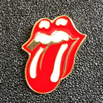 Timlee X189 Punk Style Oil Drop Metal Rock Stones Red lip Tongue Brooch Pins Button Pins Girl Jeans Bag Decoration Gift