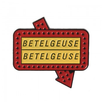 QIHE JEWELRY Beetlejuice pins collection Halloween Lapel pins Dark Badges Horror Movie Fan Gift Accessories Goth girls jewelry