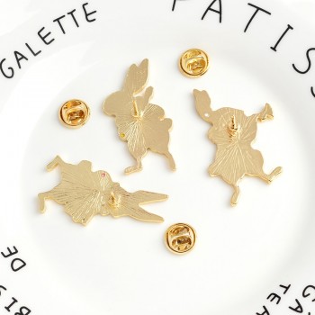 QIHE JEWELRY Animal pin set Cat Dog Panda Bird Penguin Fox Rabbit Enamel pins Cute Lapel pins Kawaii Brooches Animal jewelry