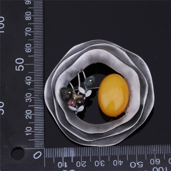 ADOLPH Jewelry New Arrivals Accessories Vintage High Quality Alloy Gem geometry Brooch for Women Dress Scarf Brooch Pins