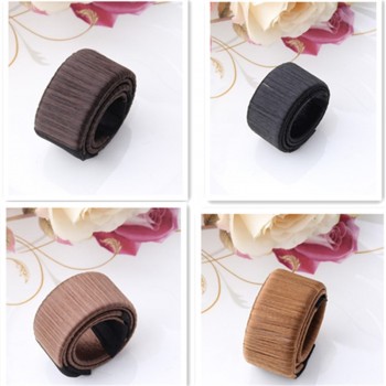 M MISM Hot Sales Trendy Magic Bun Women Synthetic Wig Headwear Donuts Bud Ball French Twist Magic DIY Bun Maker Tools Jewelry