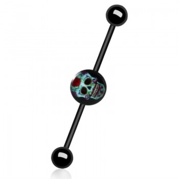 ZIIME 1 Pair Surgical Steel Industrial Barbell Piercing Tragus Piercing Cartilage Earrings Ear Stud Bar Orelha Body Jewelry 2019
