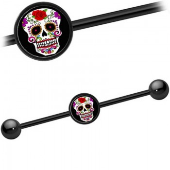 ZIIME 1 Pair Surgical Steel Industrial Barbell Piercing Tragus Piercing Cartilage Earrings Ear Stud Bar Orelha Body Jewelry 2019