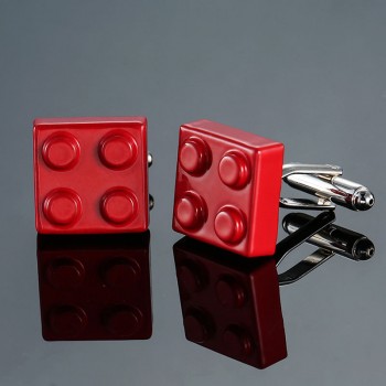 DY Brand new high-end brand, laser engraving, pattern, square block Cufflinks fashion mens shirts Cufflinks free shipping
