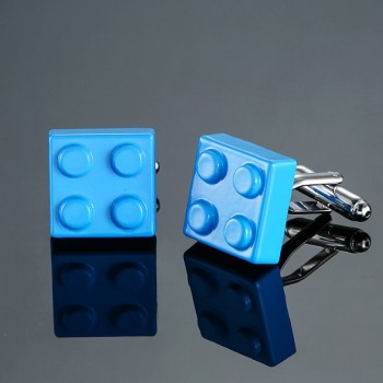 DY Brand new high-end brand, laser engraving, pattern, square block Cufflinks fashion mens shirts Cufflinks free shipping