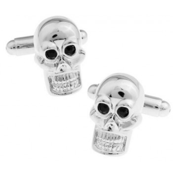 Free Shipping Skull Cufflinks Wholesale Sugar Dead Skeleton Design Hyperbole Style Cuff Links