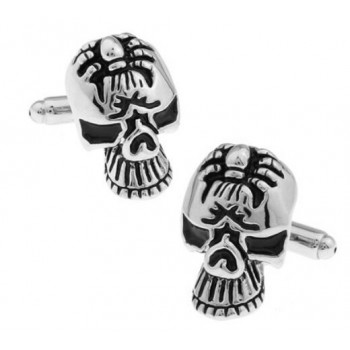 Free Shipping Skull Cufflinks Wholesale Sugar Dead Skeleton Design Hyperbole Style Cuff Links