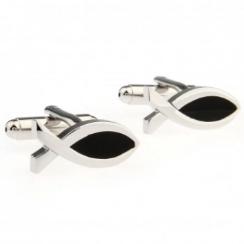 Fashion Black Enamel Cufflink Cuff Link 1 Pair Free Shipping Big Promotion Cylinder Fish Pain Gain Crown Bow Rainbow