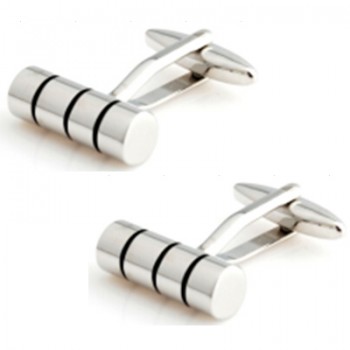 Fashion Black Enamel Cufflink Cuff Link 1 Pair Free Shipping Big Promotion Cylinder Fish Pain Gain Crown Bow Rainbow