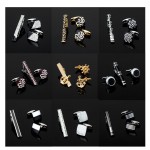 XK399 High quality mens business shirt tie clip / Cufflinks / luxury gift set / other accessories crazy promotions