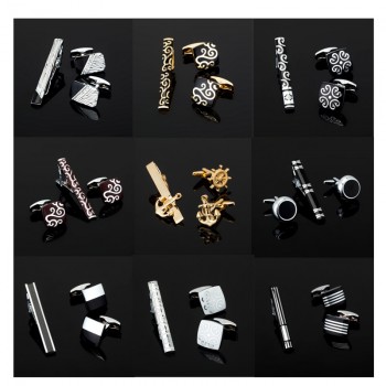 XK399 High quality mens business shirt tie clip / Cufflinks / luxury gift set / other accessories crazy promotions