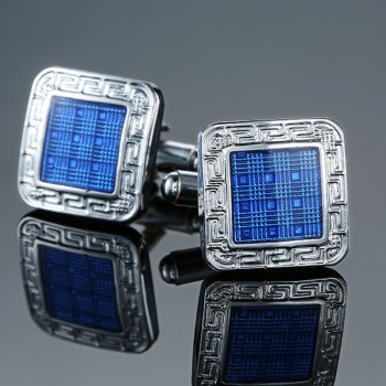 Classic mens new black box Cufflinks Cufflinks French wedding dress shirt accessories 1 double free shipping