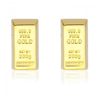 Free shipping Fashion Gold Laser Cufflink Cuff Link 1 Pair suona / lette / knot Luxury High-grade jewelry Mens Bouton De Manche
