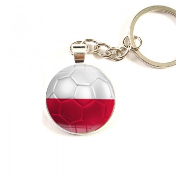 Football CR7 C.RONALDO Messi Bale Keychain Gift Men Women Soccer Star United Pogba Silver Soccer Club Fans Keychain Toy Sport