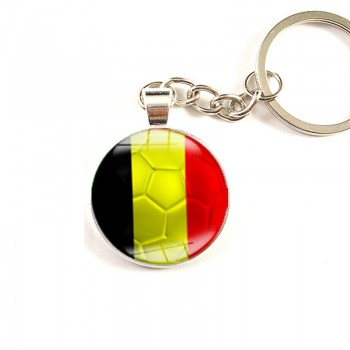 Football CR7 C.RONALDO Messi Bale Keychain Gift Men Women Soccer Star United Pogba Silver Soccer Club Fans Keychain Toy Sport