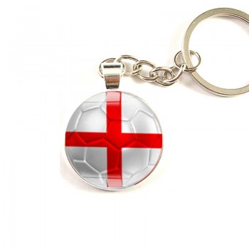 Football CR7 C.RONALDO Messi Bale Keychain Gift Men Women Soccer Star United Pogba Silver Soccer Club Fans Keychain Toy Sport