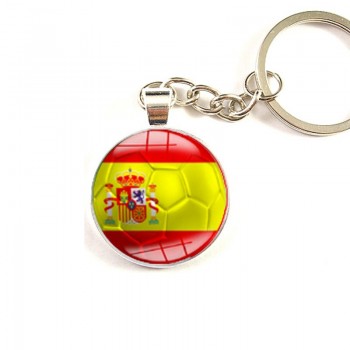 Football CR7 C.RONALDO Messi Bale Keychain Gift Men Women Soccer Star United Pogba Silver Soccer Club Fans Keychain Toy Sport