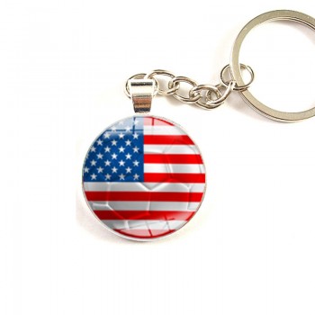 Football CR7 C.RONALDO Messi Bale Keychain Gift Men Women Soccer Star United Pogba Silver Soccer Club Fans Keychain Toy Sport