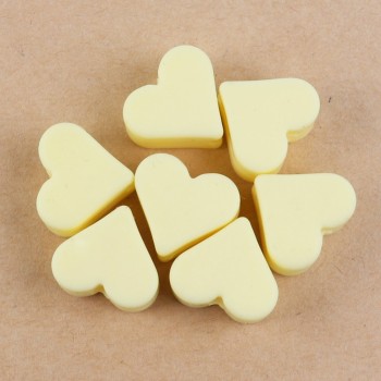 TYRY.HU 10pc Silicone Heart Beads Food Grade Baby Chewable Teething Beads For Nursing Necklace DIY Jewelry Making Accessories