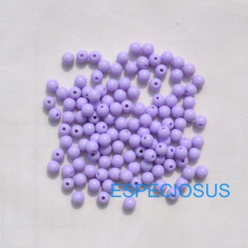 200pcs DIY Fashion Jewelry Accessory 6MM Candy Acrylic Beads Round Shape 18 Colors Bracelet Department  Spacer Necklace Making