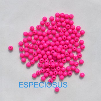 200pcs DIY Fashion Jewelry Accessory 6MM Candy Acrylic Beads Round Shape 18 Colors Bracelet Department  Spacer Necklace Making