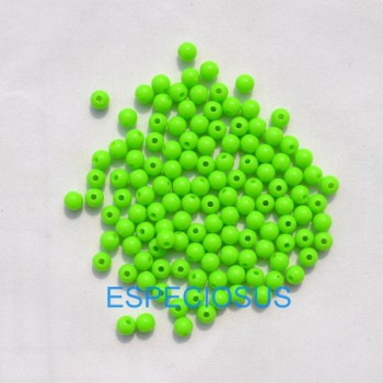 200pcs DIY Fashion Jewelry Accessory 6MM Candy Acrylic Beads Round Shape 18 Colors Bracelet Department  Spacer Necklace Making